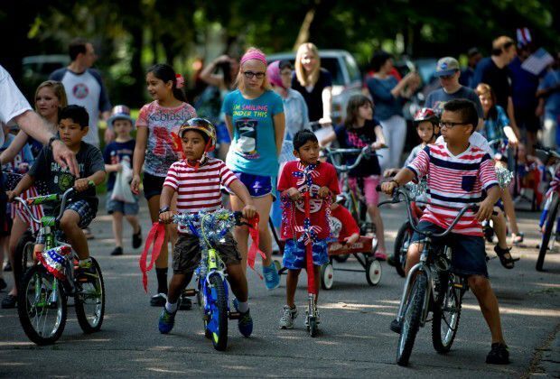 Fourth of July Parade at Idylwild Park, 2013